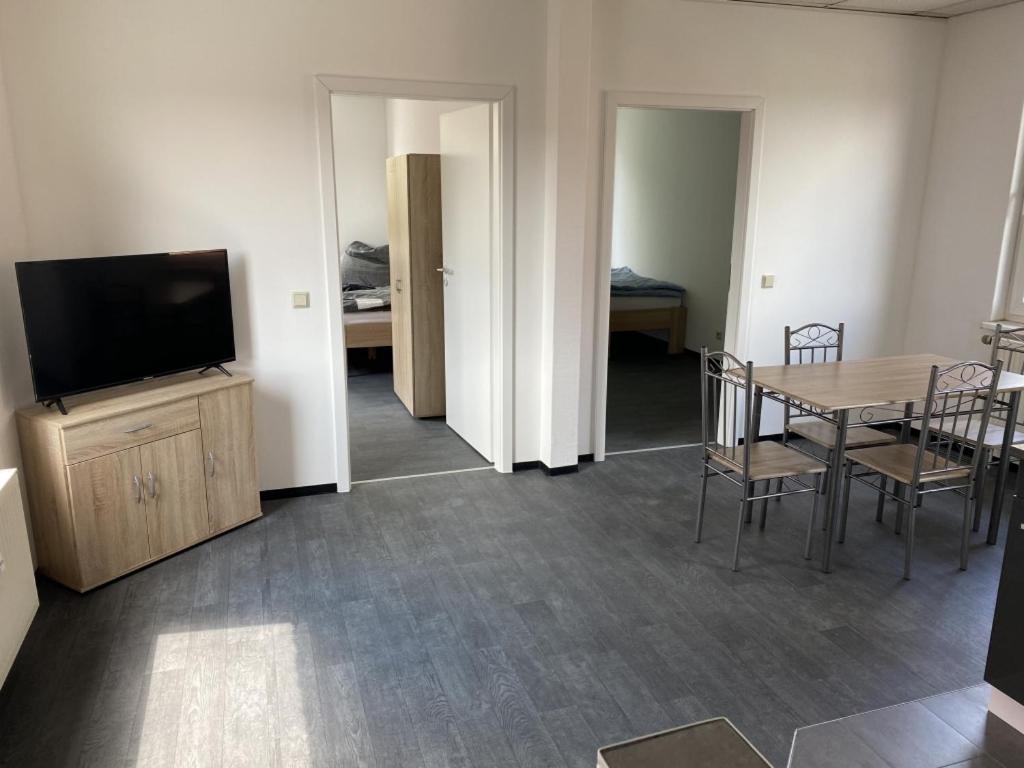 Monteurswohnung Zerbst Esterno foto